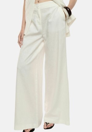 Imperial, PANTALONE A PALAZZO - Pantaloni - latte