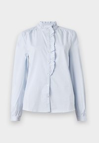 JDYMIO FRILL - Gombos blúz - blue
