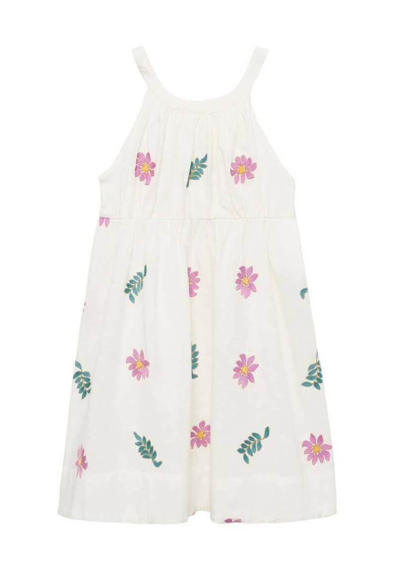 Mango Kids KID - Day dress - off-white - Zalando.ie