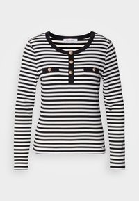 Maglietta a manica lunga - off white/noir