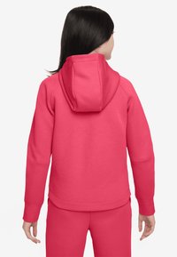 Nike Sportswear TECH FLEECE - Felpa con zip - aster pink/black