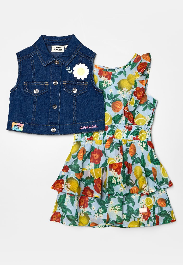 Scotch & Soda Jurk grijs Scotch & Soda Jurk grijs