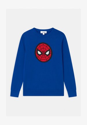 BOYS SUPERMAN - Maglione - admiral blue