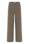 PALLOMA PANTS - Kelnės - dark beige/sand