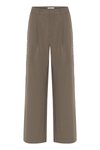 PALLOMA PANTS - Pantalones - dark beige/sand