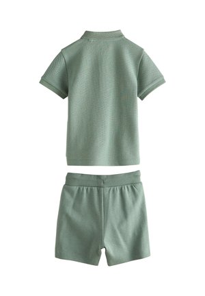 Next Pantaloni scurți - sage green texture