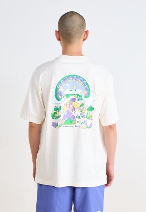 T-shirt print - white