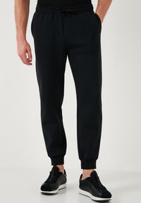 REGULAR FIT - Tréningruha alsók - black