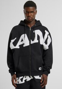 Karl Kani WAVY RETRO OS FULL - Sweatjakke - black