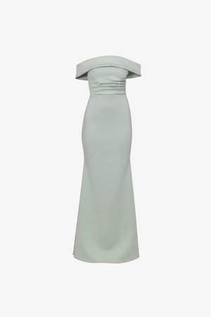WAL G., ALEX OFF SHOULDER - Ballkleid - sage green