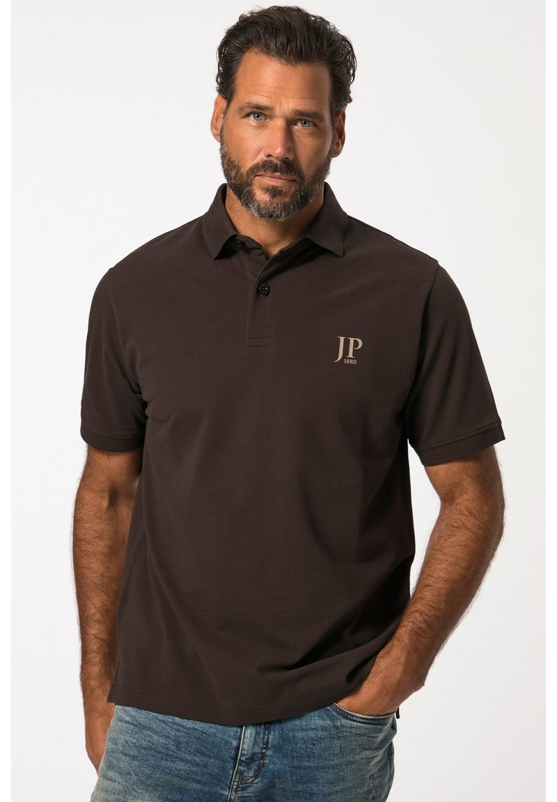 JP 1880 Heren T-shirt (verpakking van 2), zwart, 6XL : JP 1880