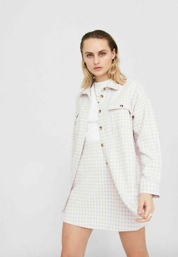 NMFRANNIE  SHAKET - Klassischer Mantel - mottled lilac