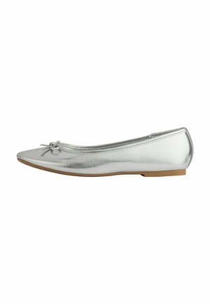 REGULAR FIT - Balerina cipők - silver