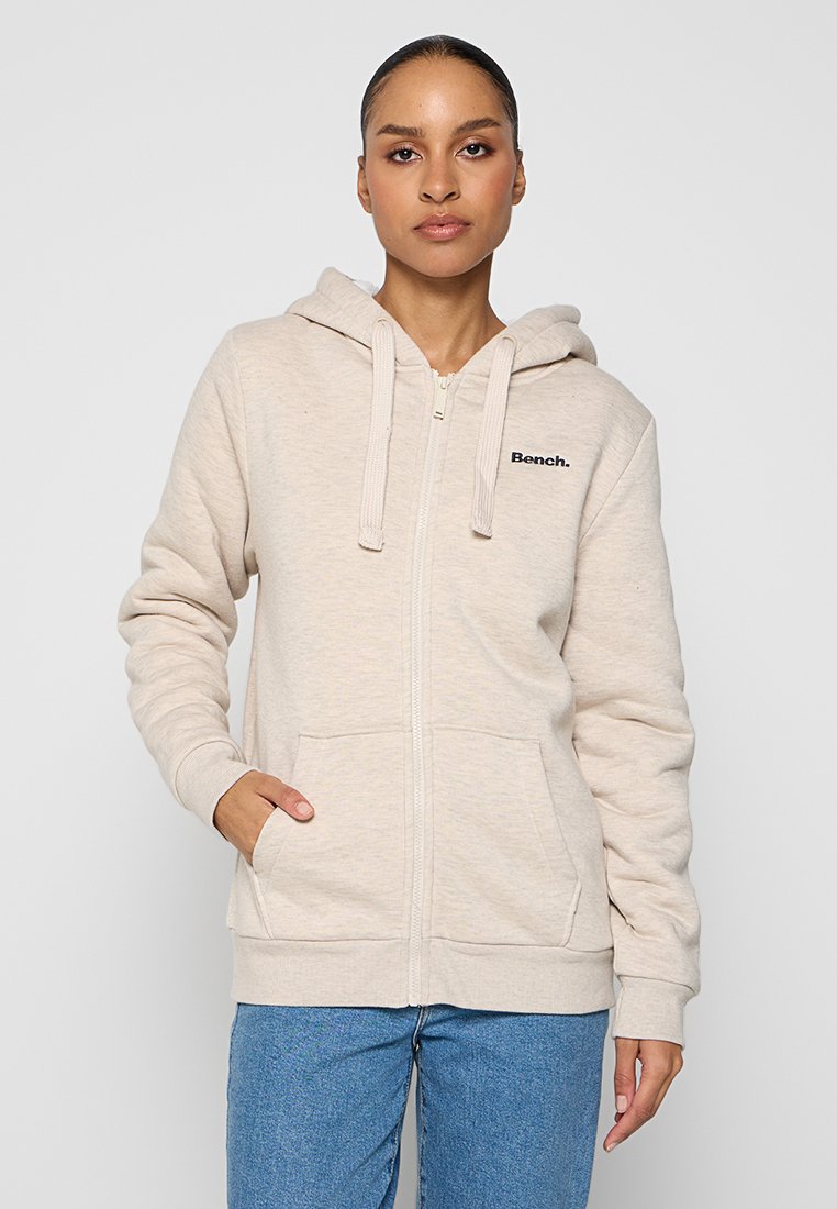 Bench Sweater met rits beige