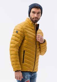 Ombre Winterjas - yellow