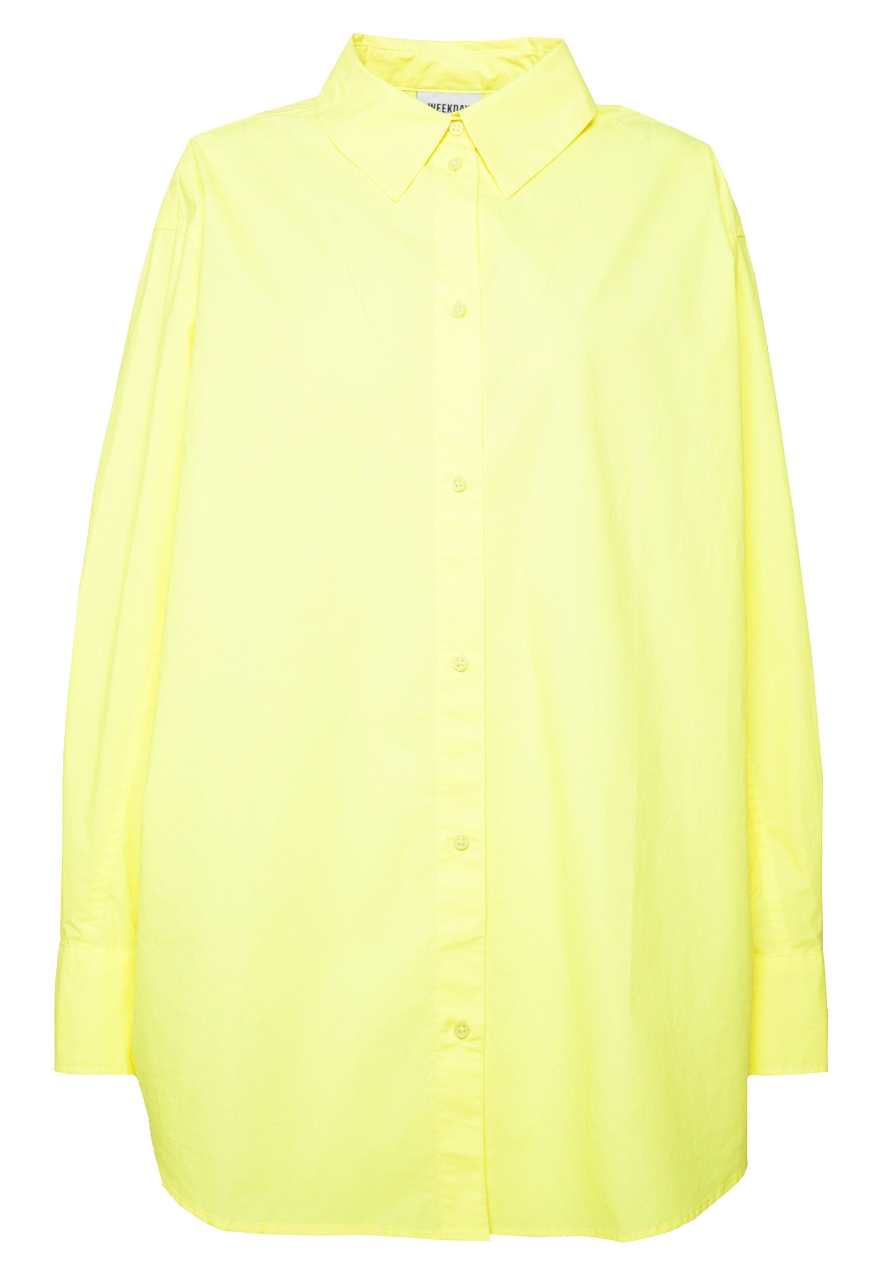 Neon Yellow Button Down Shirt Clearance 