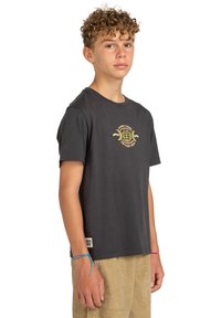 Element TIMBER OMEN  TEES KTA0 - T-shirts print - off black