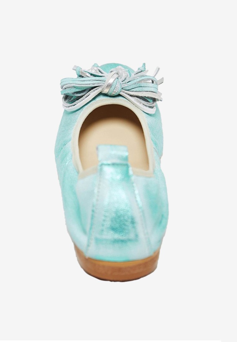 Ballerinaskor turquoise metallic Ballerinaskor turquoise metallic