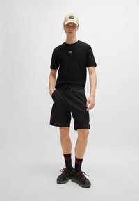 HUGO DIRAGOLINO GEL - Basic T-shirt - black one