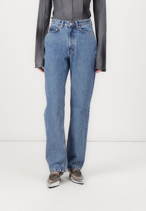 RESOLUTE HIGH CURVE - Straight leg jeans - blue