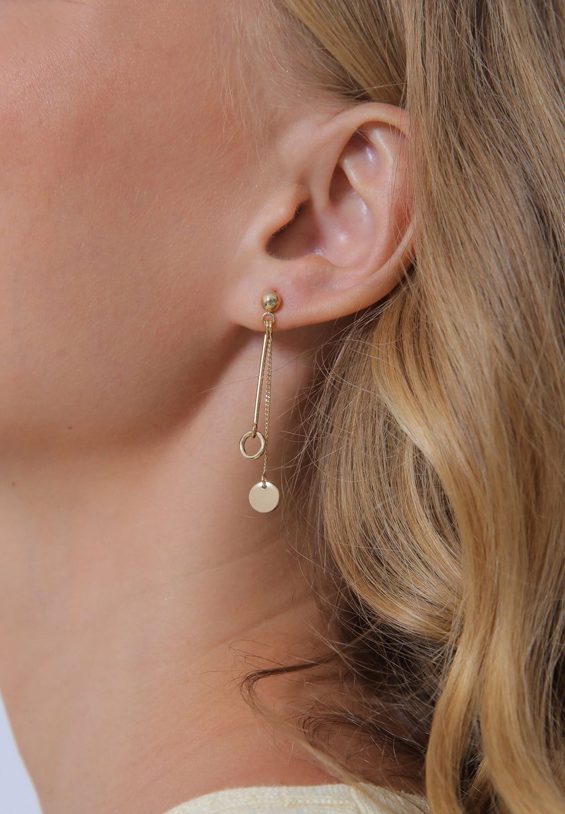 Elli CIRCLE STICK BASIC - Pendientes - gold-coloured
