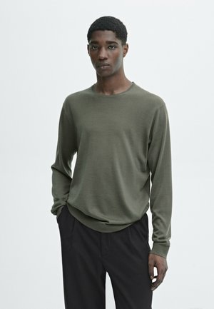 Pullover - dark green