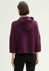 TOM TAILOR Sweater met rits - blackberry