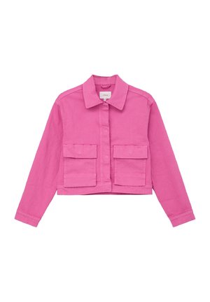 s.Oliver STRETCH - Jeansjacke - pink