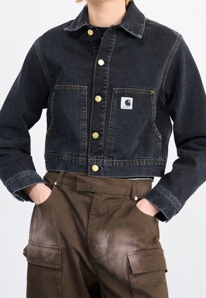 Denim jacket - black denim