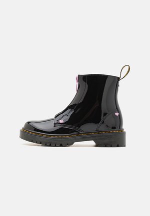 Dr. Martens BEX HEART ZIP BOOT  - Classic ankle boots - black/pale pink