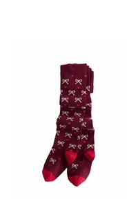 Next - RICH BOW - Collants - plum red Image miniature 1