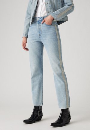 Jean droit - light-blue denim