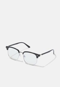 UNISEX - Brillen met blauwlichtfilter - black/silver-coloured