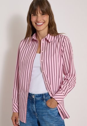 Cecil, LONGSTYLE HEMDBLUSE MIT STREIFEN - Chemisier - mellow rose