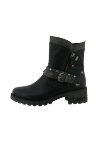 Mustang Bottines à plateau - black