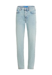 MOM SHANK - Tapered-Farkut - soft tinted blue
