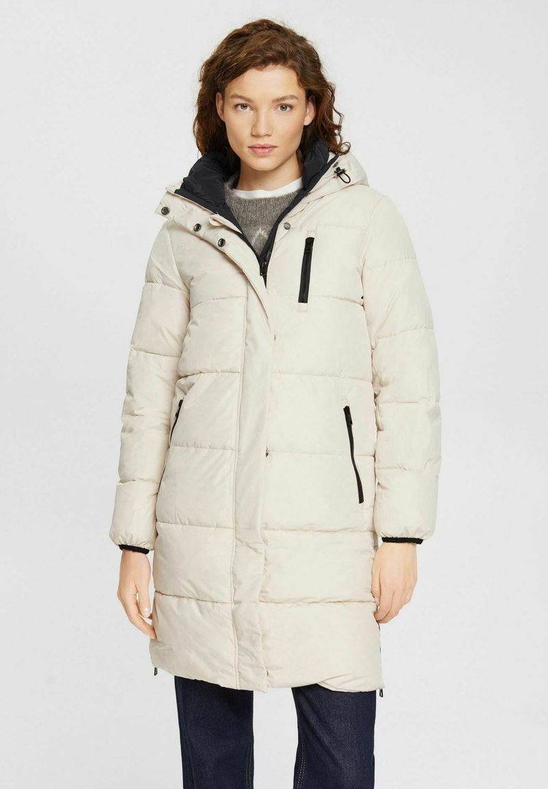 Esprit Winter coat cream beige/beige Zalando.ie
