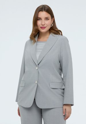 STAMPA CHECK - Blazer - grigio
