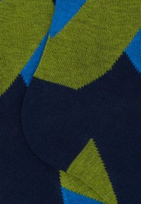 Gallo WITH COLOURED GEOMETRIC MOTIF - Calzettoni - royal