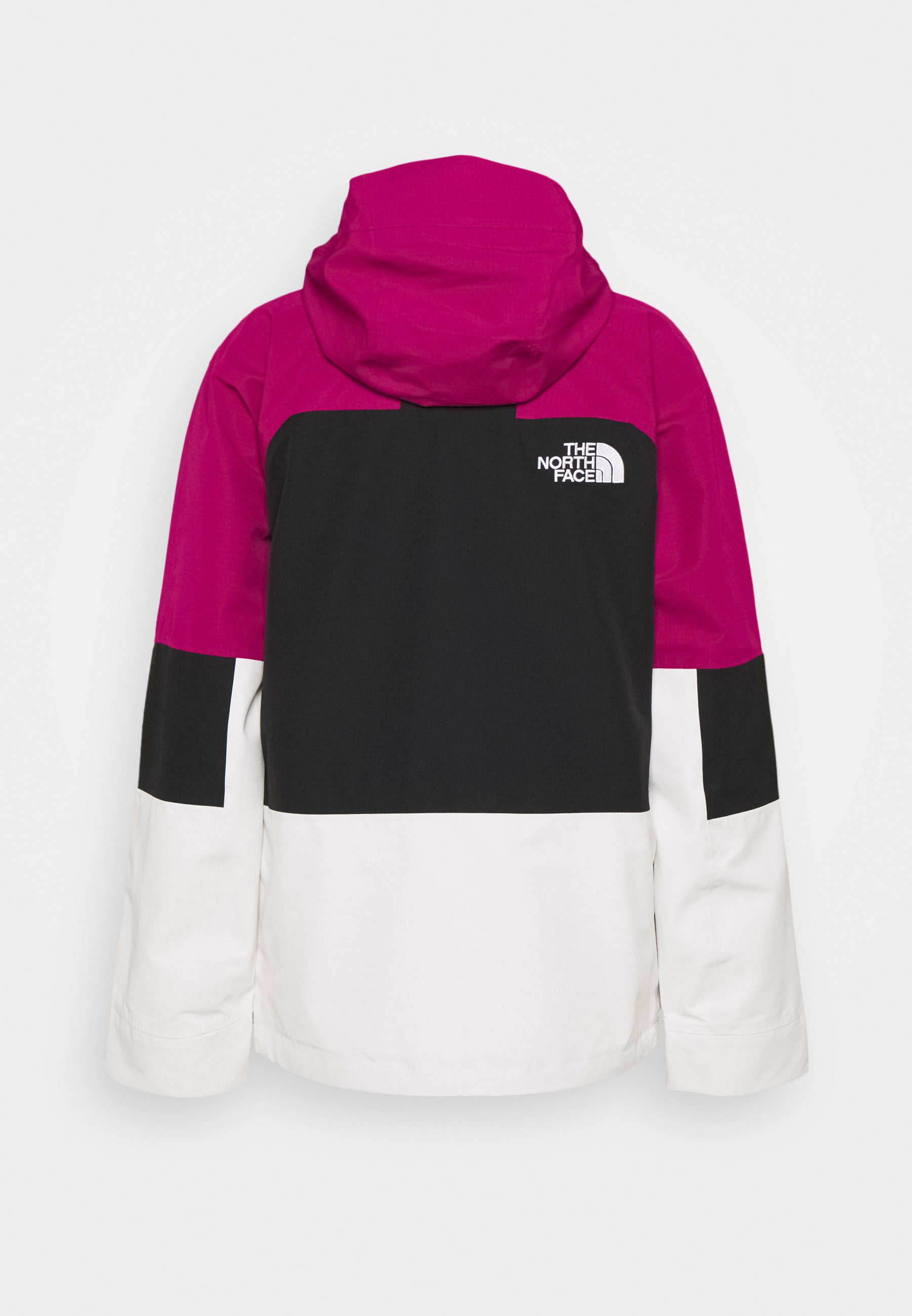The North Face DRAGLINE JACKET - Giacca da snowboard - roxbury  pink/gardenia white/black/fuxia - Zalando.it
