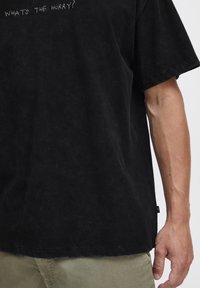 Solid SDHammad - Triko s potiskem - true black