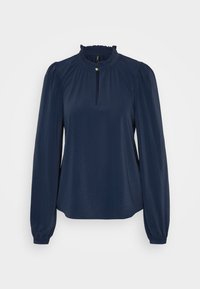 VMANI FRILL  - Bluza - navy