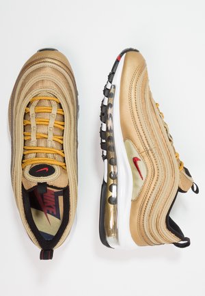 Nike Sportswear AIR MAX 97 QS (GS) - Sneakers basse - metallic gold/varsity red/black/white