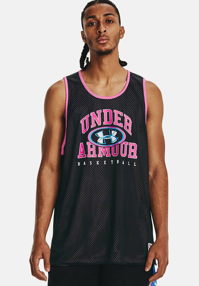 Under Armour SLEEVELESS BASELINE REVERSIBLE NBA jersey black Zalando.ie