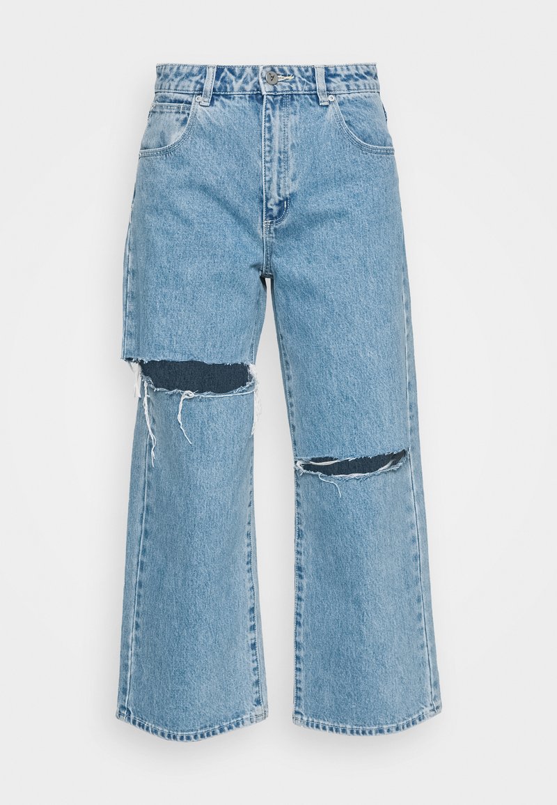 Abrand Jeans Straight leg jeans destroyed denim Abrand Jeans Straight leg jeans destroyed denim