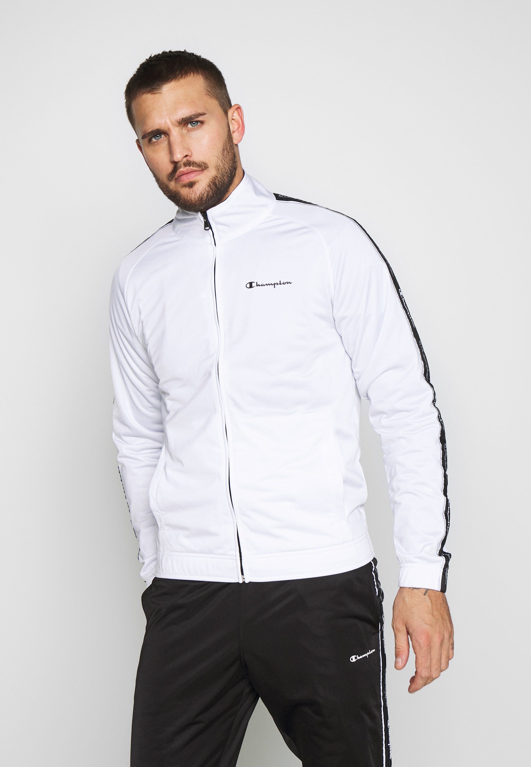 champion tracksuit white
