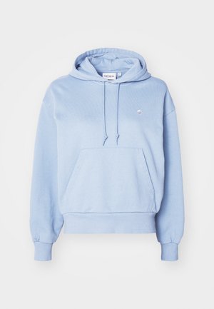 Carhartt WIP HOODED CASEY - Felpa con cappuccio - frosted blue/silver