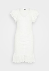 ZORAH BRODERIE MINI DRESS - Vardagsklänning - off white