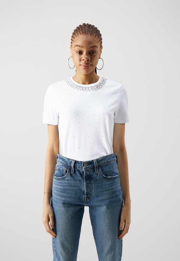 ONLJULIA EMBELLISMENT BOX - Print T-shirt