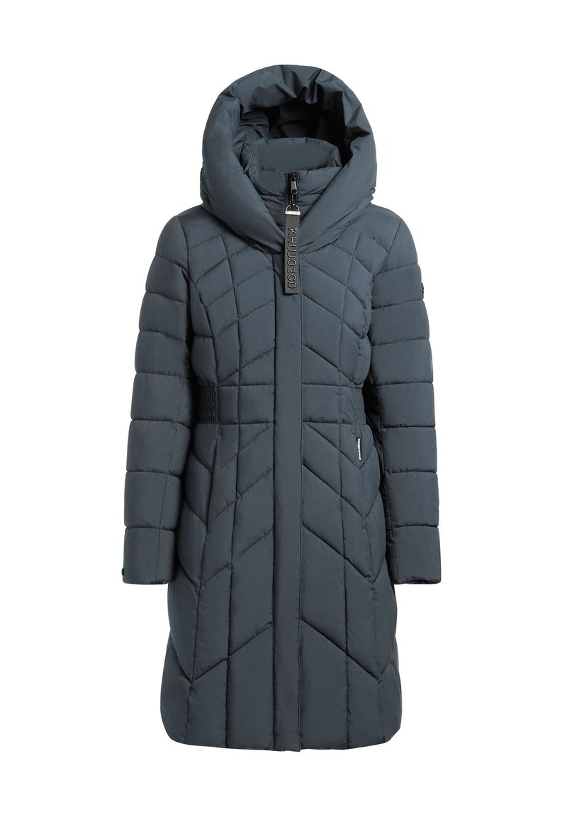 khujo Wintermantel petrol